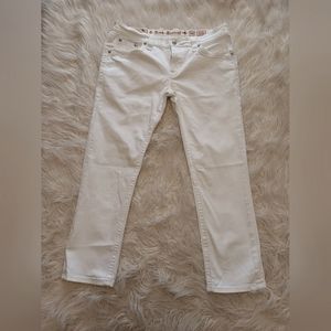 Rock Revival  white wash denim jeans short shorts men's size 40